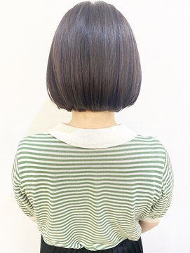 モリオ フロム ロンドン 成増店 【morio成増/玉井】ミニボブ　アッシュカラー