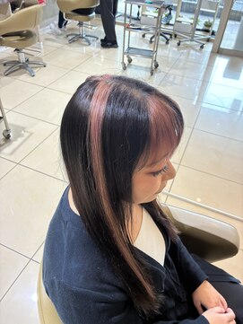 ウィーブシャイン (Weve SHINE) デザインカラー/ブロックカラ-/インナ－カラ－