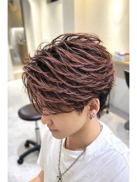 アイトーキョープラスシー 横浜(AI TOKYO+Sea) 横浜/高島町/フェザーパーマ/毛流れパーマ/センターパート