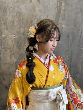 フルアヘッド(FULL A HEAD) サイド編みおろし