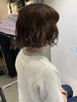 カウチソフ(kauti sofu)&nbsp;ピンクベージュ/アンブレラカラー/クールショート/前髪/板橋
