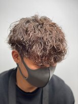 ブルーオーシャン 福岡大橋店(Blue Ocean)&nbsp;ツイストスパイラルパーマ波巻きスパイラルパーマツーブロック