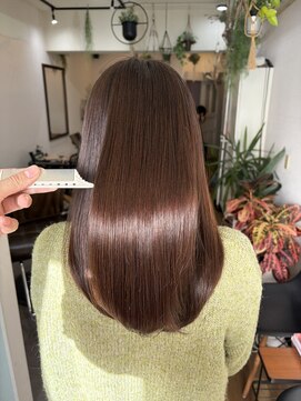リョク ヘア ネイルアンドアイラッシュ(RYOKU Hair,Nail&Eyelash) アルカリ酸熱トリートメント