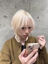 レックスヘアーインターナショナル(ReX HAIR INTERNATIONAL) 【ナカノリンタロウ】レイヤーボブ/ブロンド/ハイトーン/心斎橋