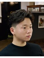 ワンワンオー バーバーショップ 博多店(@110 BARBER SHOP)&nbsp;ツーブロックショートカルマヘアスリックバックジェットフェード