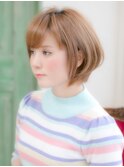【VIALA 自由が丘】ショート×耳かけボブ