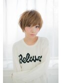 技ありショート♪大人可愛い20代30代40代前下がりショートボブ