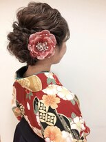 エルパティオ(EL PATIO)&nbsp;成人式 振袖 卒業式 袴 ヘアアレンジ　ルーズ　ダウンスタイル