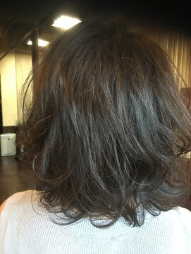 ヘアーエヌプラス (HAIR N+) 重軽カールで大人かわいいノームコア3 グレーベージュ
