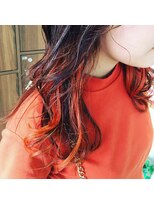 ヘアデザイン デコ(hair design DeCo)&nbsp;イヤリングカラー