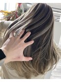 【REDEAL大宮】ハイライトメッシュ[エアータッチバレイヤージュ