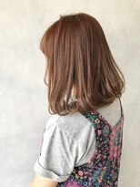 小顔 ことりベージュ ウォーターフォール