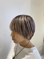 アマンドール(Aman D'or)&nbsp;ショートバレイヤージュ　高橋