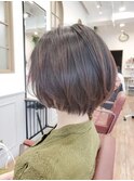 人気丸みショートボブ☆