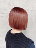 前下がりボブ/前下がりショートボブ/20代30代40代/可愛い