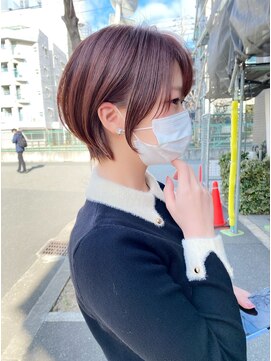 シェノン サントル(CHAINON CENTRE) ショコラベージュ/ボブルフ/カール/ベビーバング【梅田/茶屋町】