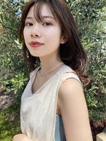 オーシャン(Ocean)&nbsp;［OCEAN Hair&Life 水田成美］ニュアンスカラー/マットブラウン