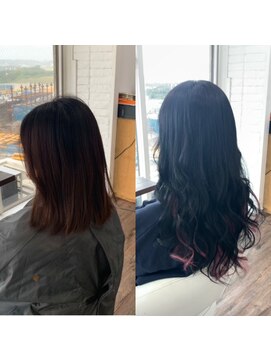 クラン ヘアーアンドスタジオ(CLAN hair & studio) #沖縄美容室#沖縄エクステ#沖縄ハイトーン#プルエクステ