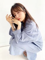 アリスバイアフロート 自由が丘(ALICe by AFLOAT)&nbsp;〇顔まわりレイヤー シースルーバング 韓国ヘア クアンクヘア