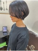 伸ばしかけにもOKショートボブ