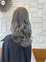 グリー ヘアプロデュース 千葉店(Gree hair produce) アッシュグレージュ /ハイライト/ブリーチ履歴有り/千葉美容室