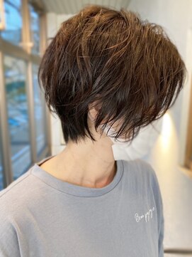 トップヘアー下中野店(TOP HAIR) 30代40代50代大人抜け感丸みショート