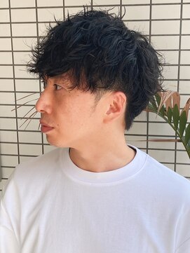 スウェル 船橋店(Swell) ハイライト/マッシュパーマ/ウルフ/波巻き/メンズ