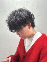 ガオプロデュースバイレボ(gao produced by revo) 【曽我尾真生】波巻きパーマ/メンズパーマ/ウルフ