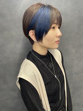 デイバイヘアーポケット(Day.by hair pocket) デザインカラーショート