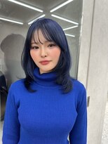 ロンド レア 天神大名店(Lond Le’a)&nbsp;ミルクティーベージュダブルカラーインナーカラーケアブリーチ