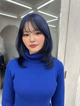 ロンド レア 天神大名店(Lond Le’a) ミルクティーベージュダブルカラーインナーカラーケアブリーチ