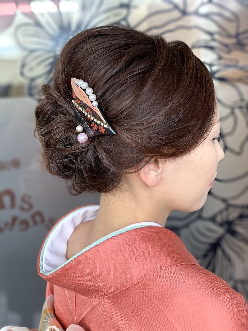 ヘアセット/入学式セット/ヘアスタイル/着物/着物ヘア：L200666022