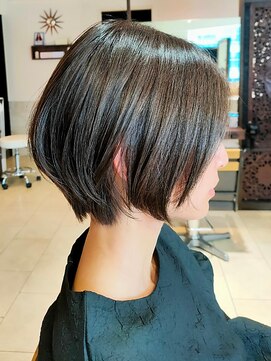 ヘアリゾート粋 ティガ 池袋店(tiga) 丸みボブ/艶髪