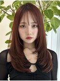 ハイライトカラーグレージュベージュケアブリーチダブルカラー