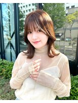 ハルキミナト ジャパン ヨコハマ(HARUKI MINATO japan YOKOHAMA)&nbsp;ブリーチなしの明るめカラー