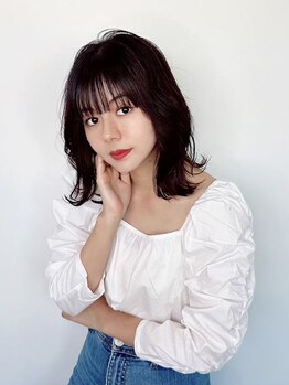 カルフール 草加本店(Carrefour)の写真/ベテラン美容師多数在籍◎似合わせや小顔カット・再現性の高いカットはお任せ！顔周りデザインで印象アップ