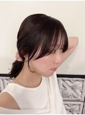 こだわりの顔まわりカット「フェイスカット」