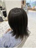 オリーブアッシュ/髪質改善トリートメント/赤味除去