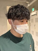 エリマバイフィフス 調布(elima by fifth)&nbsp;波巻きスパイラルパーマ刈り上げマッシュツイスパミックス重め