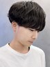 メンズカット＋ニュアンスパーマ＋補修トリートメント￥12000［ニュアンス］