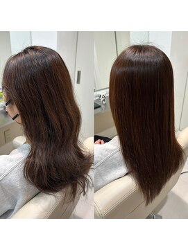 ヘアメイク ルエル(Hair Make Ruelle) 縮毛矯正BeforeAfter