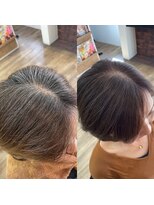 アメリ(Ameri)&nbsp;-Ameri-藤川☆白髪ぼかし【浜町/ショート/ボブ/髪質改善】