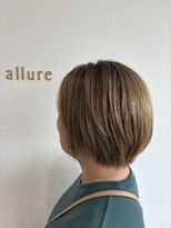 アリュール(allure) ショート、ハイライト