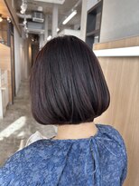 ジーナ 福岡藤崎(Zina)&nbsp;ボブ×ラベンダーグレー