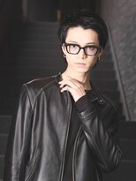 メゾンデエムスラッシュ センター北(Maison des M.SLASH)&nbsp;スパイキーショート/ニュアンスパーマ/刈り上げ/黒髪/センター北