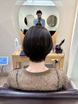 松本平太郎美容室 銀座パートフォー(PART４) モダンなショートボブ/20代30代40代50代60代