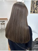 ハイライト×ブラウンベージュ◯