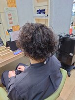 ブロッサム 東中野店 20代30代メンズスパイラルパーマワイルドオシャレ感アッシュ