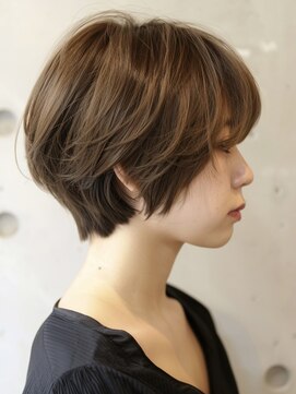 アルトリスト(Altruist Aging×HAIR&SPA) ☆イメチェンピンクベージュアンブレラカラー前髪クールショート