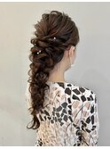 網おろしヘアセット